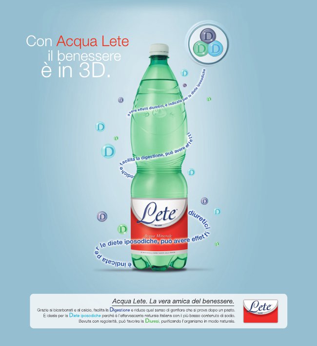 Lete Acqua in 3d